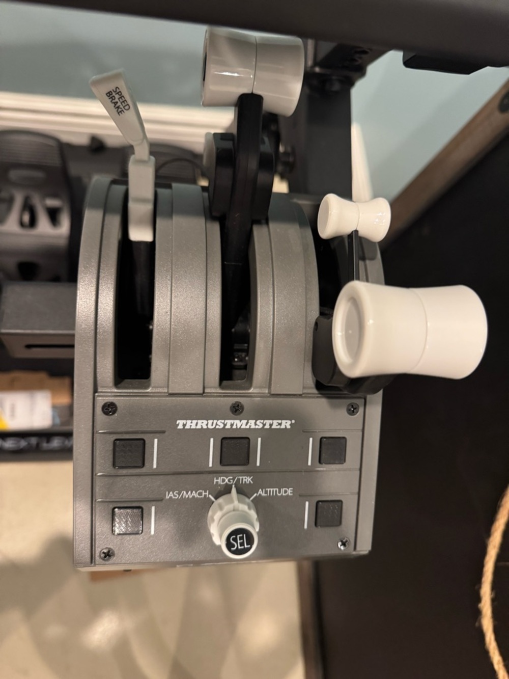 Thrustmaster Grey Flight Throttle Quadrant - Precision Controls